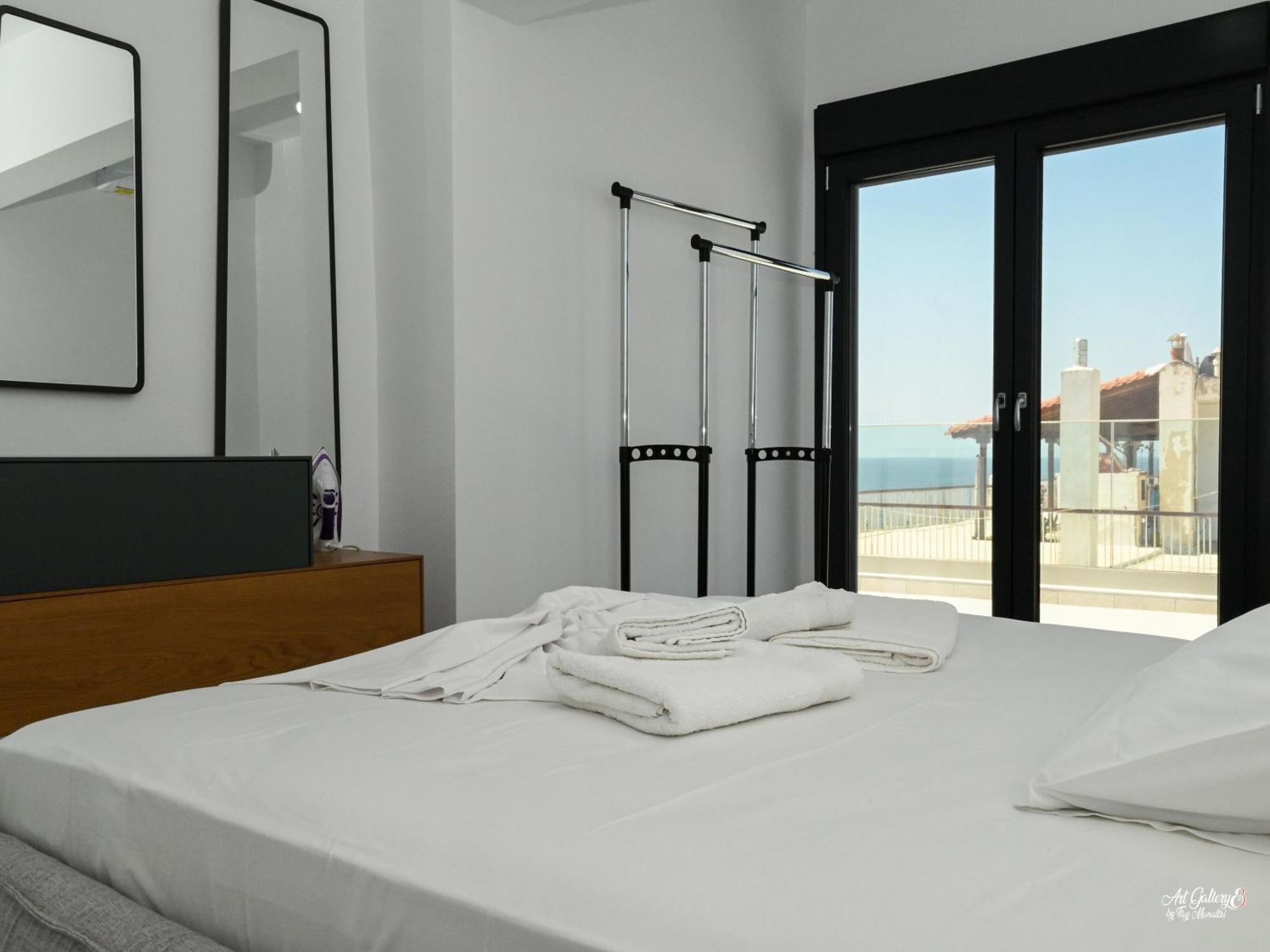 Apartmán Panorama Penthouse Nea Kallikrateia Exteriér fotografie