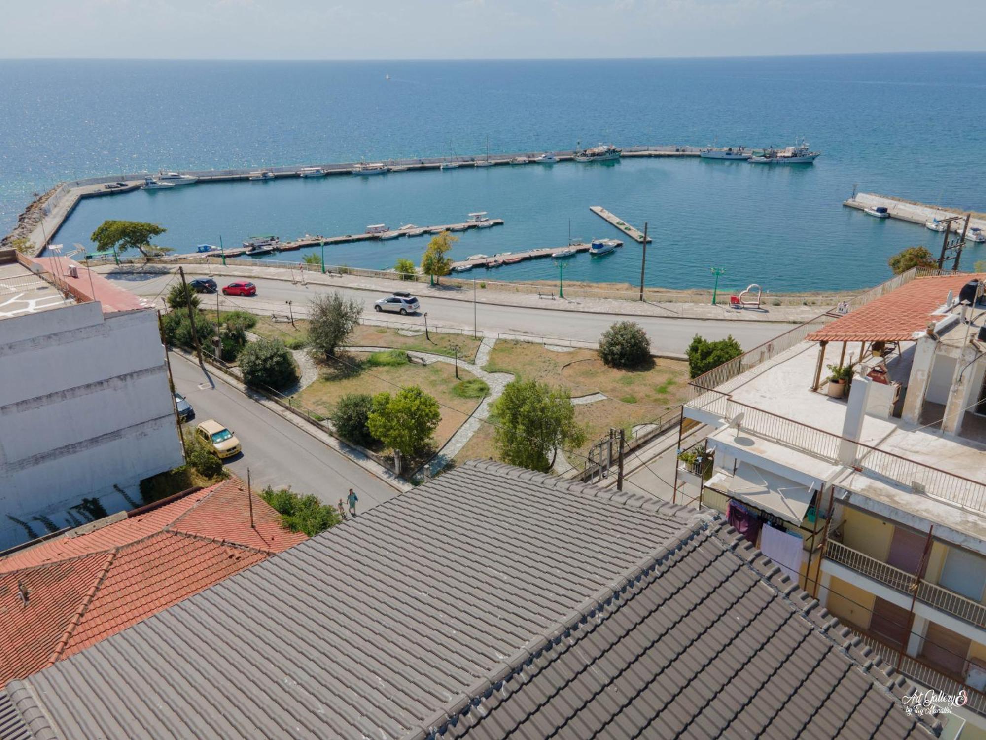 Apartmán Panorama Penthouse Nea Kallikrateia Exteriér fotografie